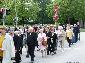 Die Prozession auf den Weg zum 2.Altar